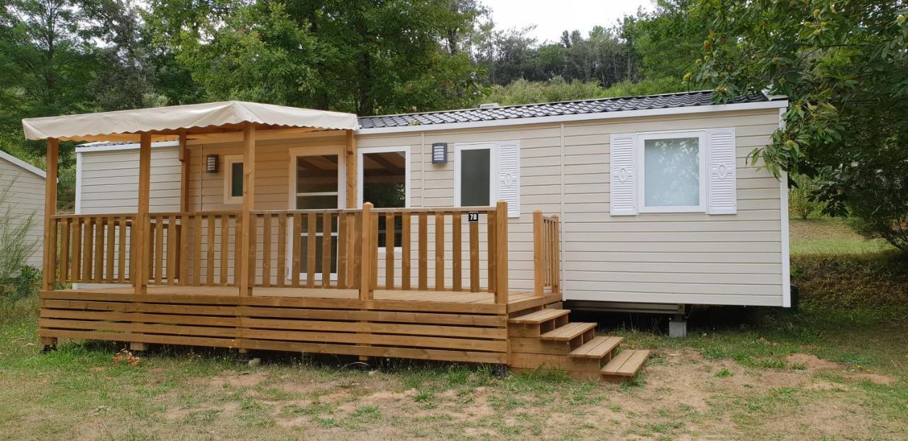 Mobil Home Xxl2 4 Chambres - Camping Chateau La Foret Saint-Julien-des-Landes Kültér fotó