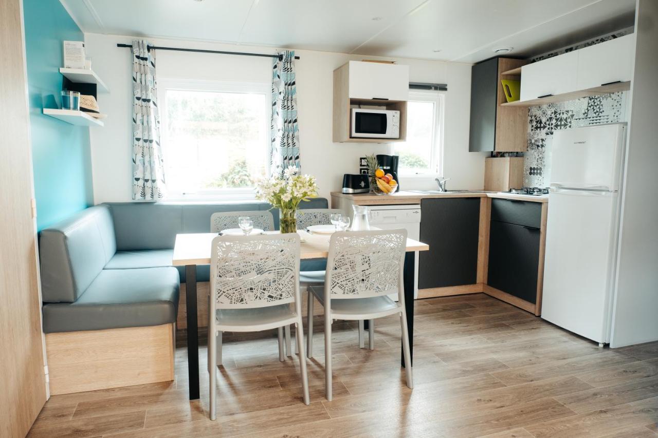 Mobil Home Xxl2 4 Chambres - Camping Chateau La Foret Saint-Julien-des-Landes Kültér fotó